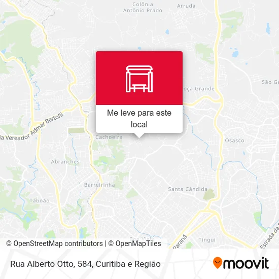 Rua Alberto Otto, 584 mapa