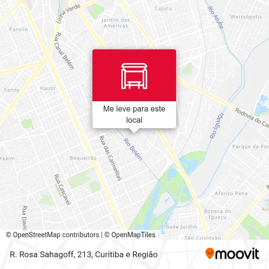 R. Rosa Sahagoff, 213 mapa