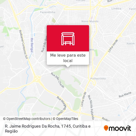 R. Jaime Rodrigues Da Rocha, 1745 mapa