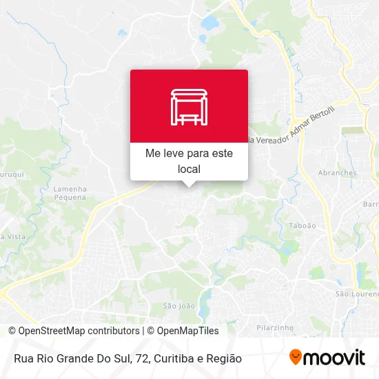 Rua Rio Grande Do Sul, 72 mapa