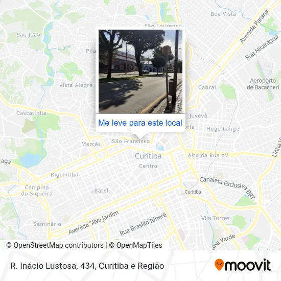 R. Inácio Lustosa, 434 mapa