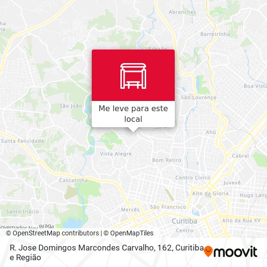 R. Jose Domingos Marcondes Carvalho, 162 mapa