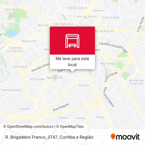 R. Brigadeiro Franco, 3747 mapa