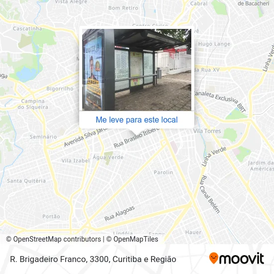 R. Brigadeiro Franco, 3300 mapa