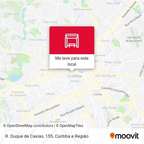 R. Duque de Caxias, 155 mapa