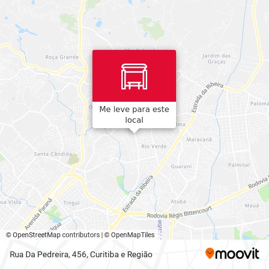 Rua Da Pedreira, 456 mapa
