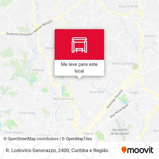 R. Lodovico Geronazzo, 2400 mapa