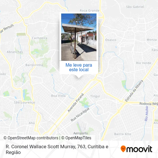 R. Coronel Wallace Scott Murray, 763 mapa