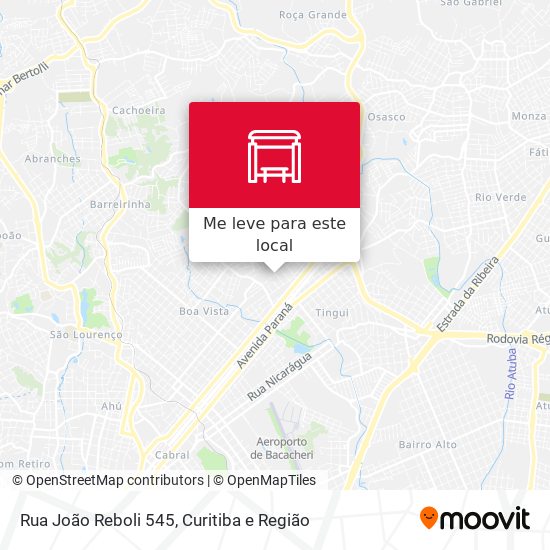 Rua João Reboli 545 mapa