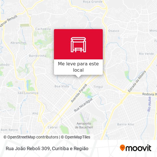 Rua João Reboli 309 mapa