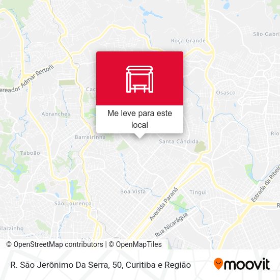 R. São Jerônimo Da Serra, 50 mapa