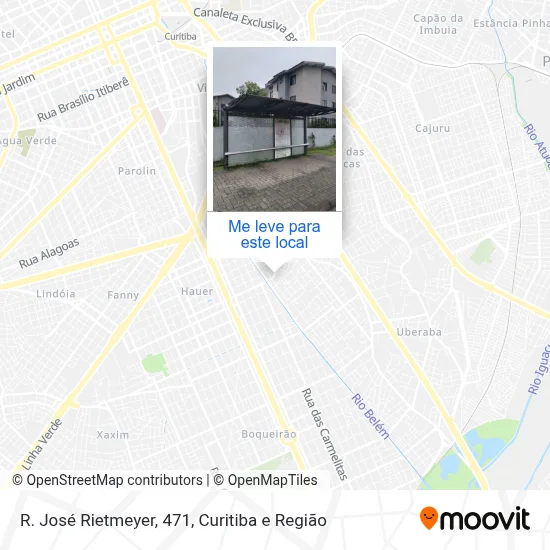 R. José Rietmeyer, 471 mapa