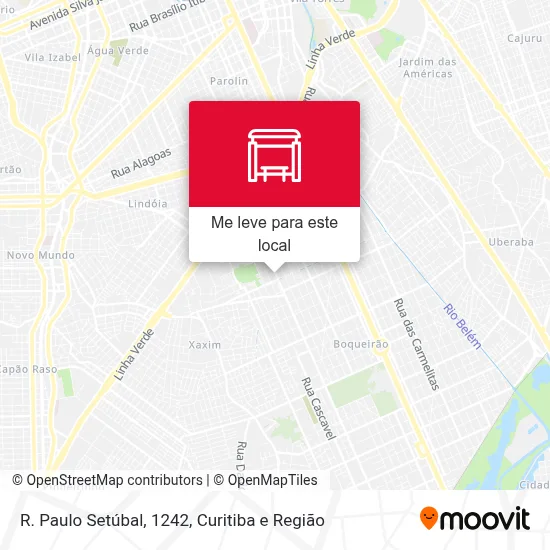 R. Paulo Setúbal, 1242 mapa