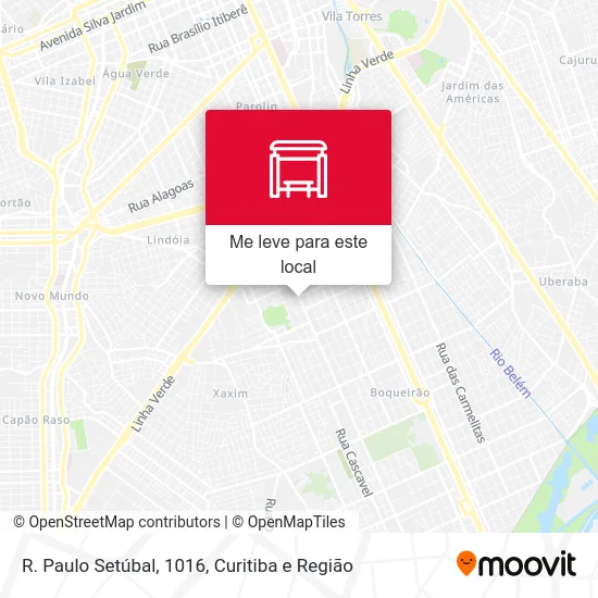 R. Paulo Setúbal, 1016 mapa