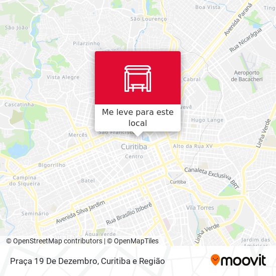 Praça 19 De Dezembro mapa