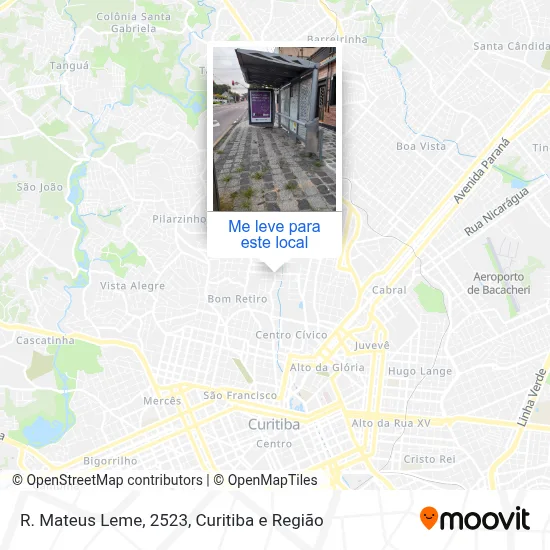 R. Mateus Leme, 2523 mapa