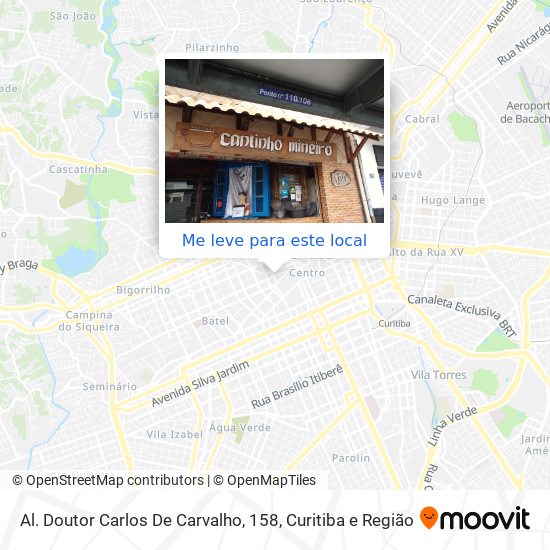 Al. Doutor Carlos De Carvalho, 158 mapa