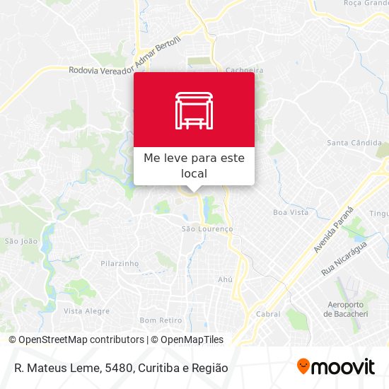 R. Mateus Leme, 5480 mapa