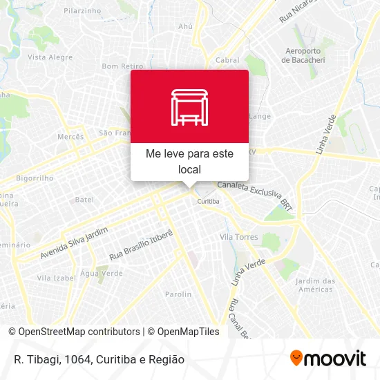 R. Tibagi, 1064 mapa