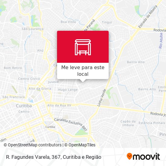 R. Fagundes Varela, 367 mapa