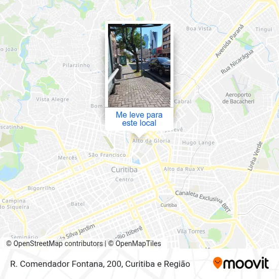 R. Comendador Fontana, 200 mapa