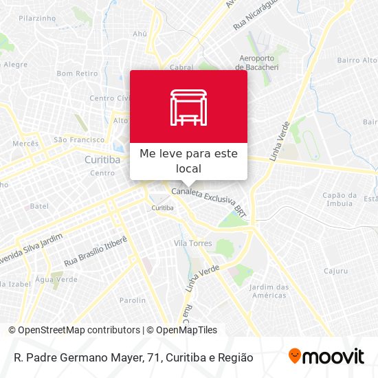 R. Padre Germano Mayer, 71 mapa