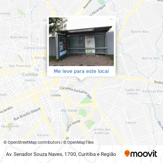 Av. Senador Souza Naves, 1700 mapa