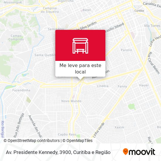 Av. Presidente Kennedy, 3900 mapa