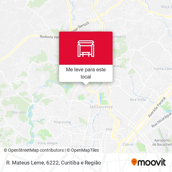 R. Mateus Leme, 6222 mapa