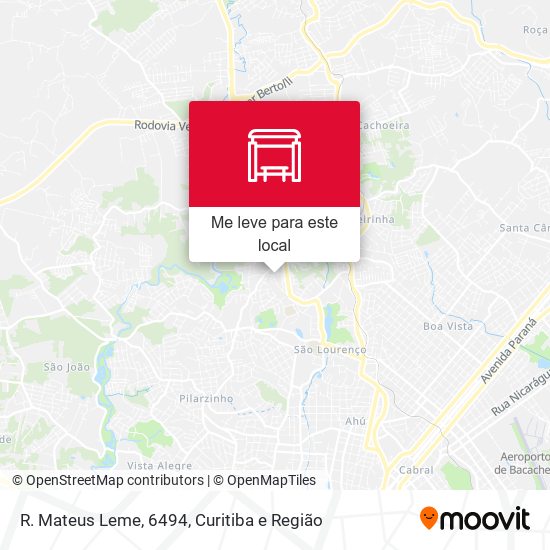 R. Mateus Leme, 6494 mapa
