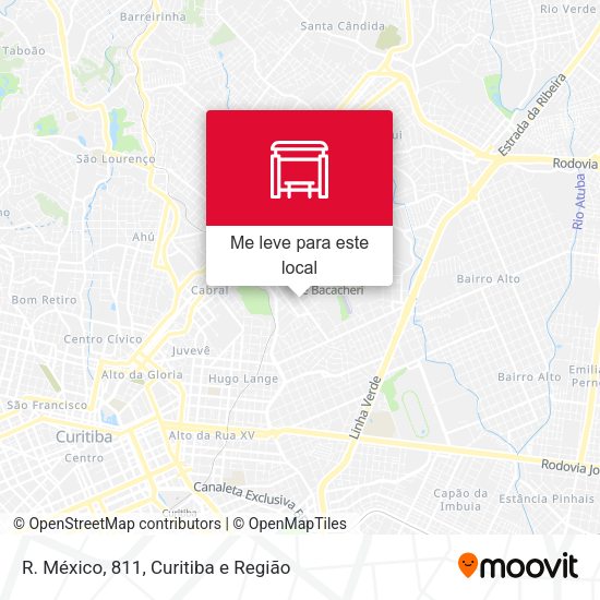 R. México, 811 mapa