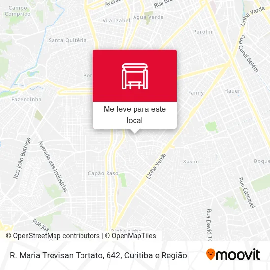 R. Maria Trevisan Tortato, 642 mapa