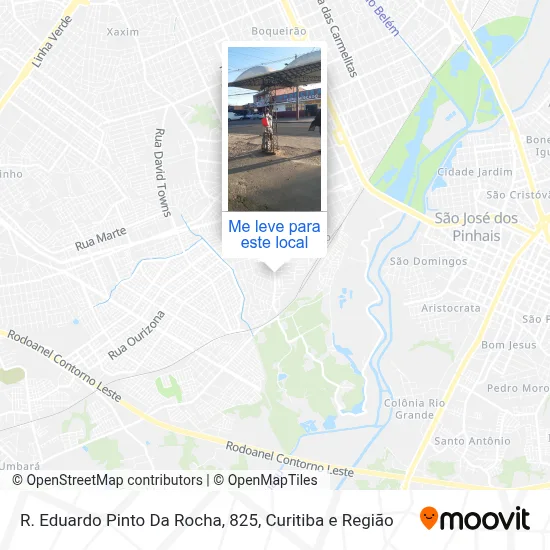 R. Eduardo Pinto Da Rocha, 825 mapa