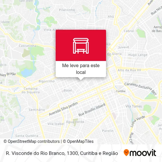 R. Visconde Do Rio Branco, 1300 mapa