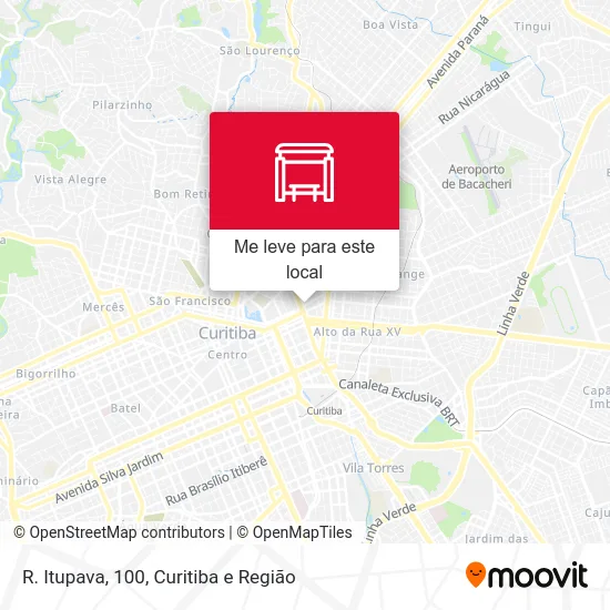 R. Itupava, 100 mapa