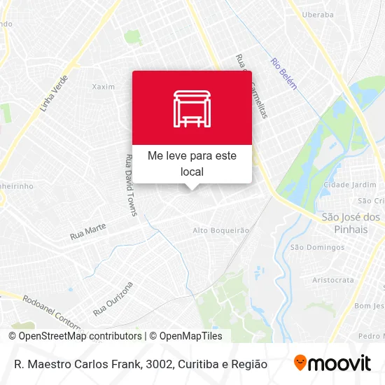 R. Maestro Carlos Frank, 3002 mapa