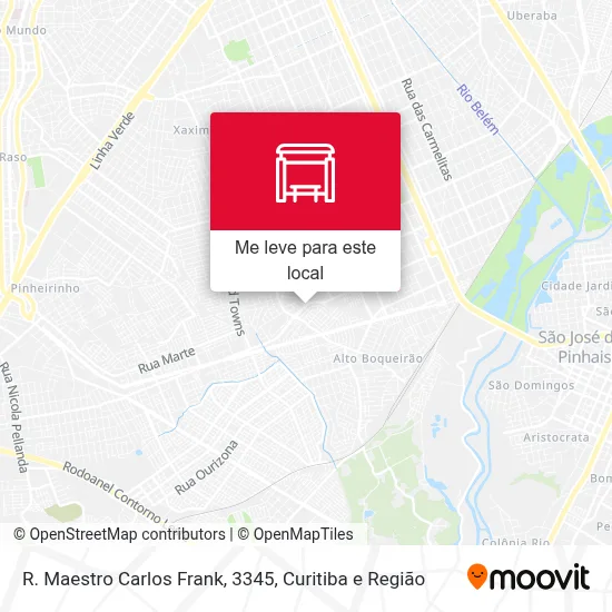 R. Maestro Carlos Frank, 3345 mapa