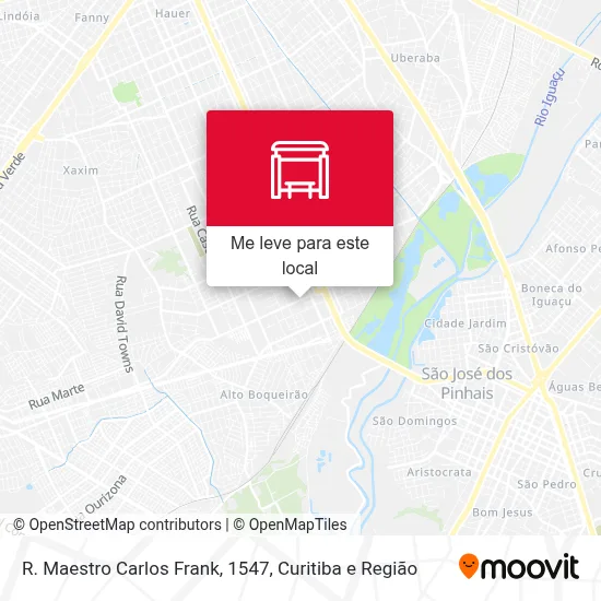 R. Maestro Carlos Frank, 1547 mapa