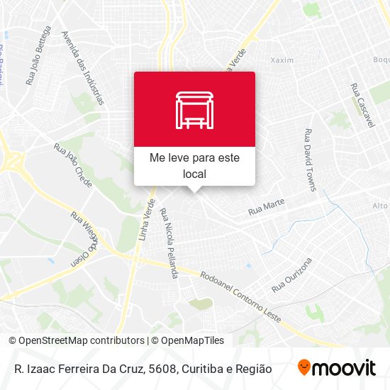 R. Izaac Ferreira Da Cruz, 5608 mapa