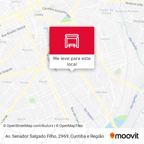 Av. Senador Salgado Filho, 2969 mapa