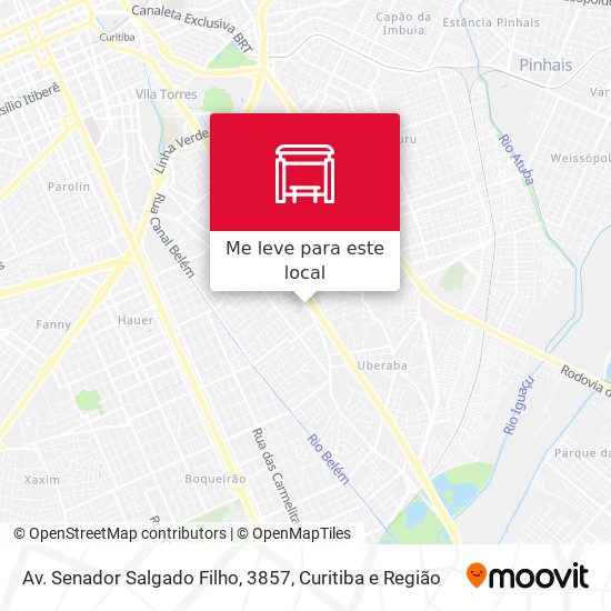 Av. Senador Salgado Filho, 3857 mapa