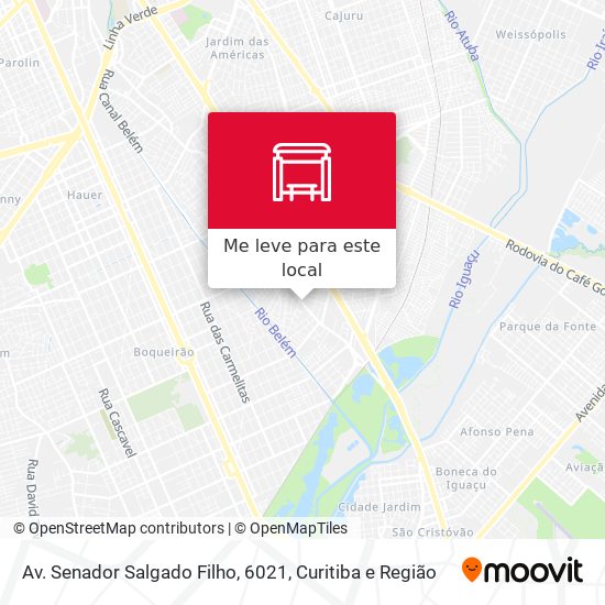 Av. Senador Salgado Filho, 6021 mapa