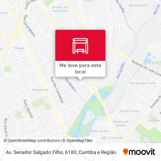 Av. Senador Salgado Filho, 6180 mapa