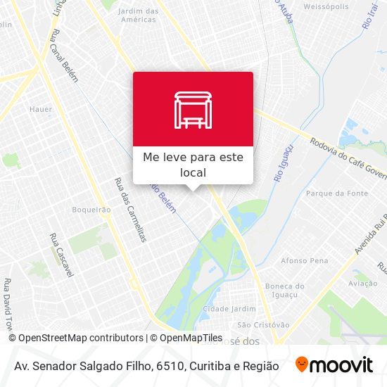 Av. Senador Salgado Filho, 6510 mapa