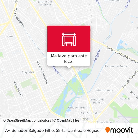 Av. Senador Salgado Filho, 6845 mapa