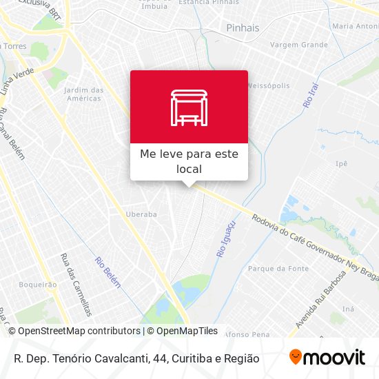 R. Dep. Tenório Cavalcanti, 44 mapa