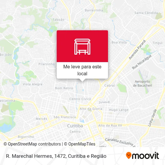 R. Marechal Hermes, 1472 mapa