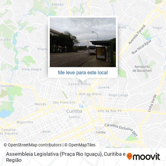 Assembleia Legislativa (Praça Rio Iguaçu) mapa