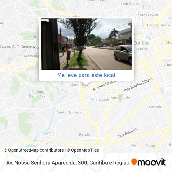 Av. Nossa Senhora Aparecida, 300 mapa