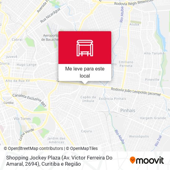 Shopping Jockey Plaza (Av. Victor Ferreira Do Amaral, 2694) mapa